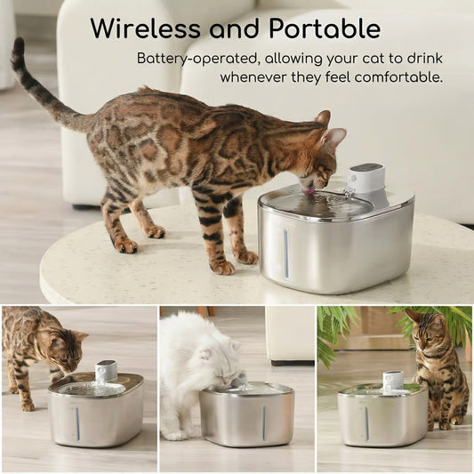 SweetyKitty™ Wireless Water Fountain