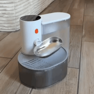 Used water drains into a sealed waste tank