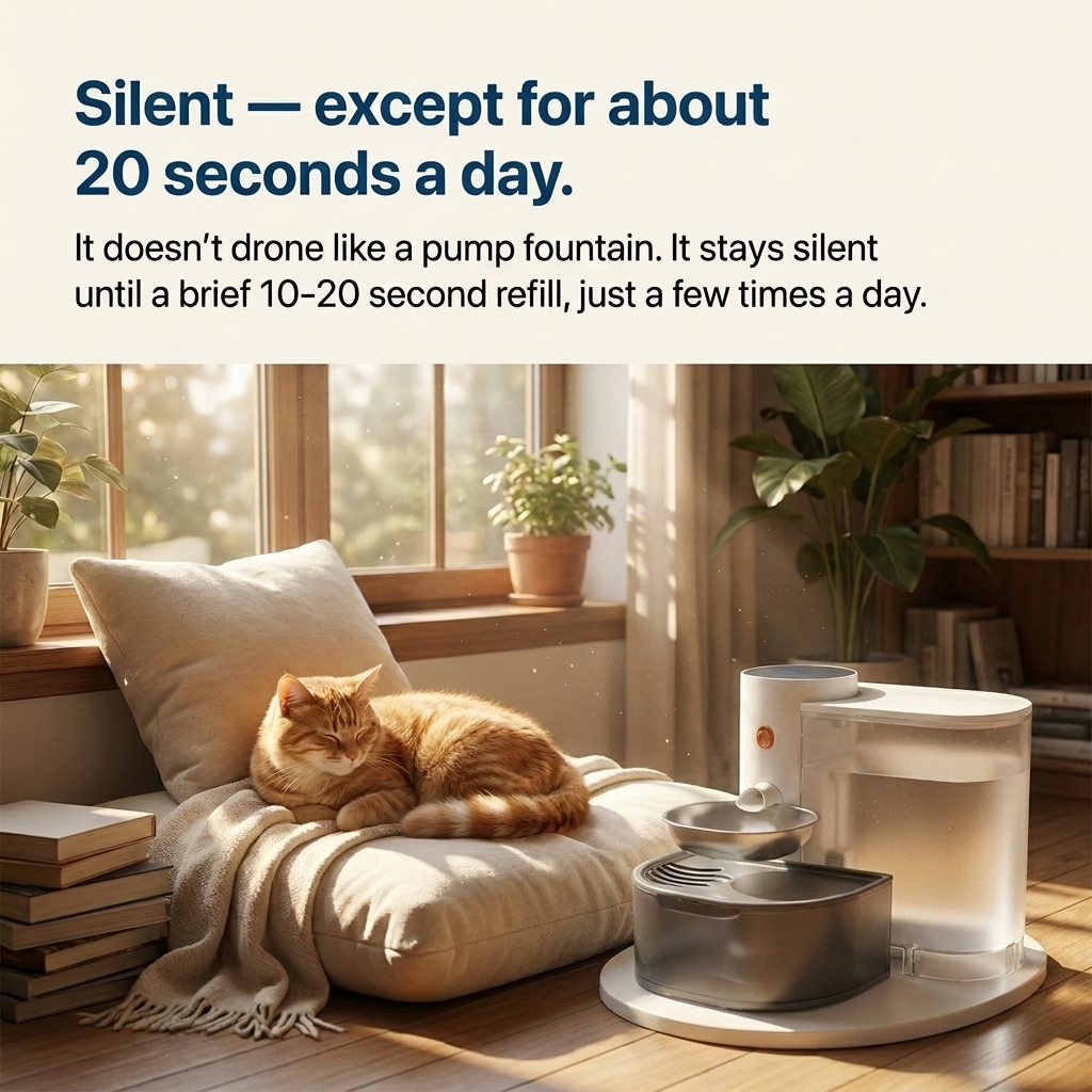 SweetyKitty™ HydraTank Filterless Fountain