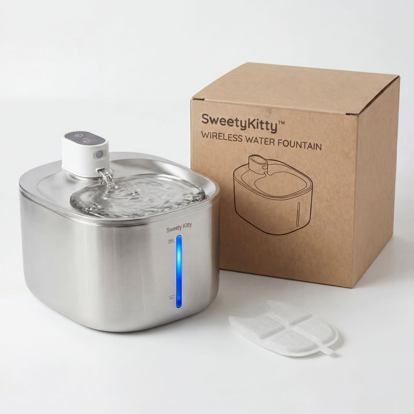 SweetyKitty™ Wireless Water Fountain