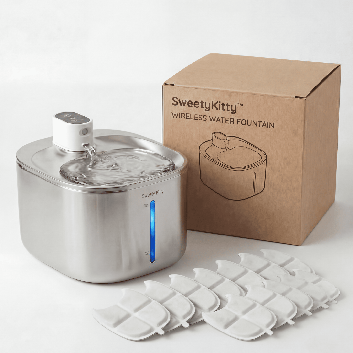 SweetyKitty™ Wireless Water Fountain