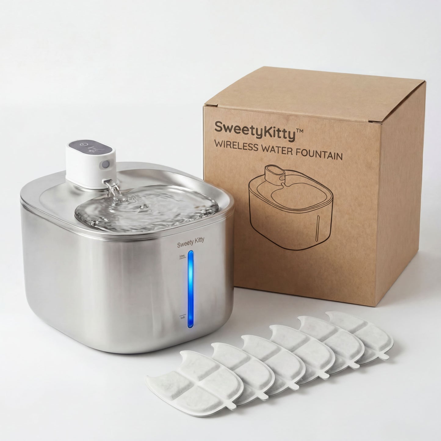SweetyKitty™ Wireless Water Fountain